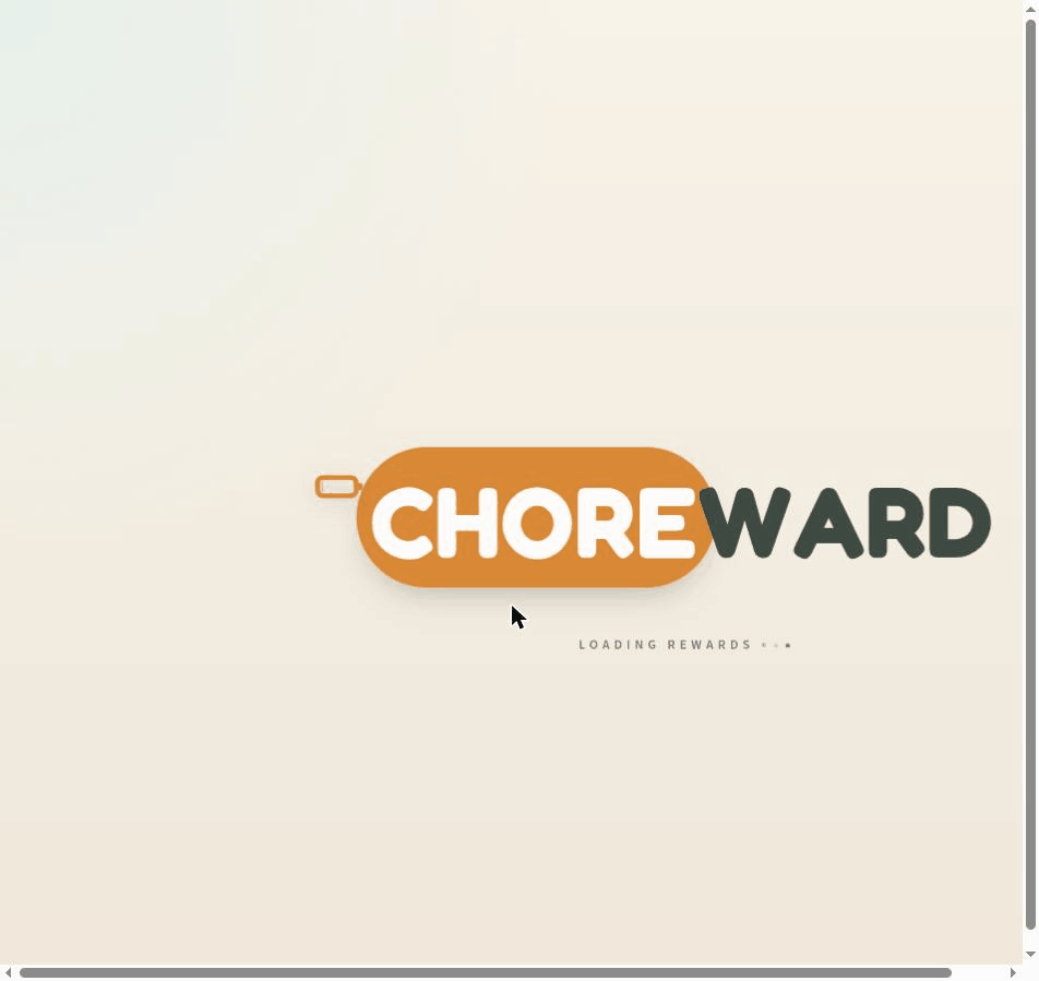 A couple's shared household goal progress bar moving after a completed chore in Choreward